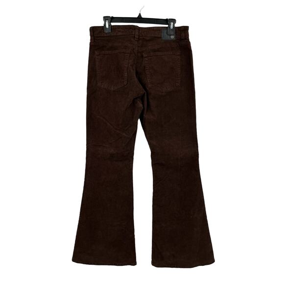 AG Adriano Goldschmied Jeans Angeline corduroy mid rise flare size 31 - Picture 7 of 7